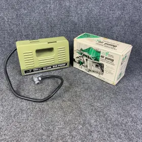 Sears 480.113300 Vintage Air Pump 12v Dc Portable Avacado Green 120 Psi Works