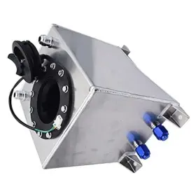 Seblaff Seb-6290666-647836-le 2.5 Gallon 9.5l Fuel Cell Tank Aluminum Polished Racing Street Drift Strip 1