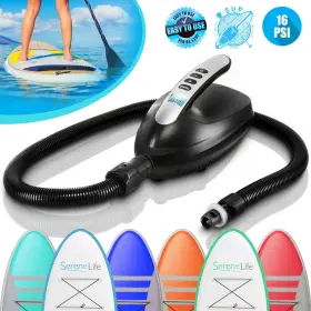 Slpump20-u-a Serenelife Electric 12v Air Inflator And Deflator For Watersports Open Box