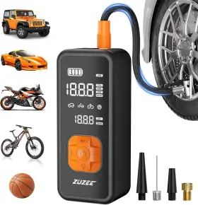 Shenzhen Qicaiguohong Technology Co. Ltd 313031788794 Tire Inflator Portable Air Compressor - 4x Faster Inflation 150psi Pump For