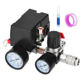 110v-240v-b7 Shjtaotie Universal Air Compressor Pressure Switch Control Valve 90-120 Psi 110v-240v