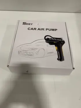 Yyzm101 Skey Car Air Pump Black With Yellow Trim Case And All Accessories Original Box