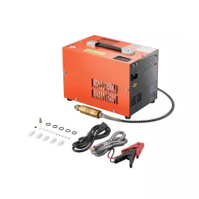 Skyshalo 313050855811 Pcp Air Compressor 4500psi/30mpa Portable With Built-in Converter Fan Cooling