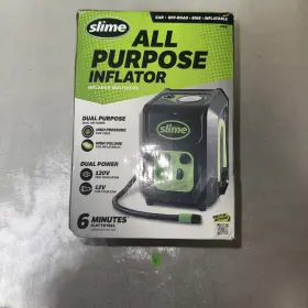40065 Slime Tire And Mattress Inflator Dual Power All-purpose