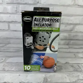 40019 Slime 716281004162 All-purpose Inflator For Tires Rafts And Balls Model New In Box