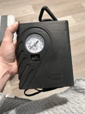 Slime At2z5090 Portable Air Compressor Black 12v Dc With Pressure Gauge And Switch