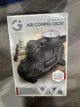 Smart Gear 030698067573 Smartgear Air Compressor 12-volt 250 Psi For Car