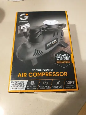 Stg-6245-tx Smart Gear 12-volt 250psi Air Compressor Small And Mighty