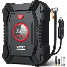 Smjt-023 Smart Jerry 12v Tire Inflator For Car Digital Portable Air Compressor F