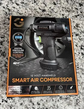 Smartgear 030698067856 12 Volt Handheld Smart Air Compressor Stg-6785-kb