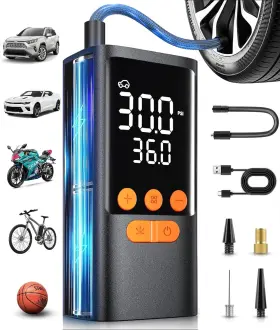 Bf-s-25 Soprii Tire Inflator Portable Air Compressor - Cordless Pump For Car Tires 150