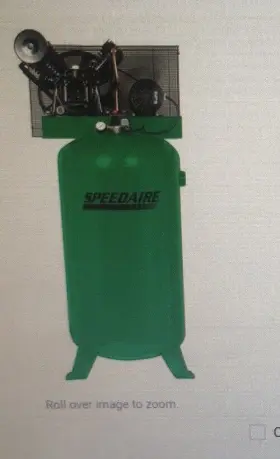 35wc83 Speedaire Elec. Air Compressor 2 Stage 3 Phase 5hp 13.7cfm 35wc83 Speedaire Elec. Air Compressor 2 Stage 3 Phase 5hp 13.7cfm