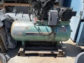 Speedaire 4b25qa Air Compressor 120 Gallon Tank Cast Iron Series