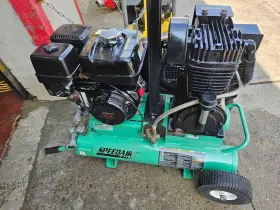 As2-ph08-08g Speedaire Portable Gas Air Compressor 2 Stage 9 Hp Engine Honda Gx270 175 Psi