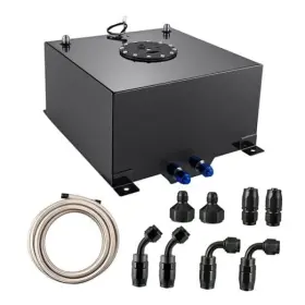 Ev11234s2bk Speedwow Tuning 10 Gallon Fuel Cell Tank Aluminum With Level Sender 6an 12ft Cpe Line Ev11234s2bk Speedwow Tuning 10 Gallon Fuel Cell Tank Aluminum With Level Sender 6an 12ft Cpe Line