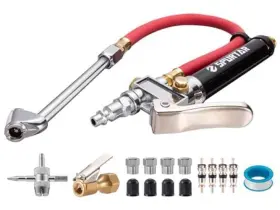 Spurtar 707943722067 10-120 Psi Heavy Duty Tire Inflator Gauge Air Chuck With Pressure