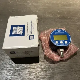 Mg-200-a-9v-r Ssi Digital Pressure Gauge To 200 Psi 1/4 In Mnpt Plastic
