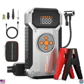 B0f8nb4kt6 Stanley 4000a Portable Car Jump Starter And Air Compressor 150 Psi Tire Inflator 3 Modes