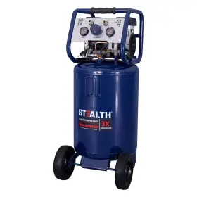 Stealth 726084061255 20 Gal. 150 Psi Vertical Electric Quiet Air Compressor