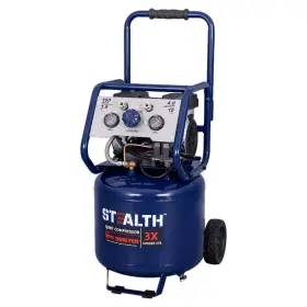 Saq-11215 Stealth 12 Gal. 150 Psi Portable Electric Quiet Air Compressor