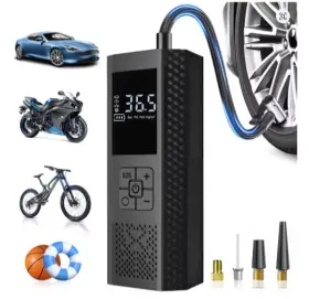Stscelz Vc-029 Wireless 150psi Car Air Pump Portable Electric Tire Inflator For Cars And Bikes