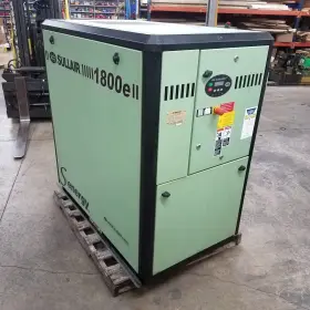 1812e-ac Sullair 1812e Ac 22.7 Kw 460v 3ph 27.3 Bhp Industrial Compressor - Used