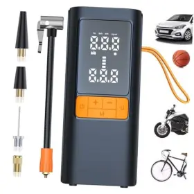 Mu-002 Suzhou Lingruifeng E-commerce Ltd. Tire Inflator Portable 150psi Air Compressor 9000mah Pump For Car Tires