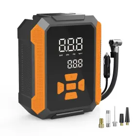 T&jero Tjxc-cqb-8005 T&jero Portable Air Compressor 150psi Cordless Digital Pressure Gauge Pump