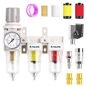 3 Valvole A Sfera In Ottone TAILONZ PNEUMATIC 1/4 Pollice BSP Femmina, Per Riscaldamento E Liquidi, 1 MPA, -53-121°C - 6