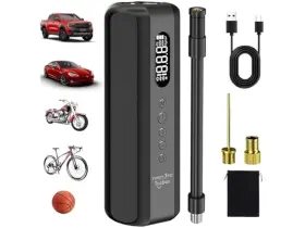 Tccbac 860011379041 Belo Vale 150psi Tire Inflator Black 1 Pack