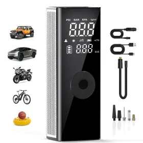 Tecbot Cbq-a8-a8max Tire Inflator Portable Air Compressor 20000mah And 150 Psi 4x Faster Inflate