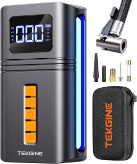 Tekgine 797246796247 Tire Inflator Portable Air Compressor For Car