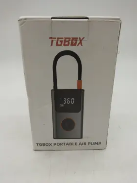 Tgbox Czk-3695 Tire Inflator Portable Air Compressor Rechargeable Used 68