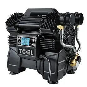 Tichop 713806535262 Tc Bl Heavy Duty Air Compressor 145psi 2hp Tankless And Oil Free Pump