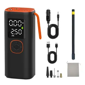 Tifaku Cqb01 Portable Tire Inflator Air Compressor 25000mah 150psi With Led Light Travel