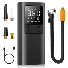 Xm-8016 Tmigia Compresor De Aire Recargable El Ctrico Para Carro Portatil Inflador Llantas Moto