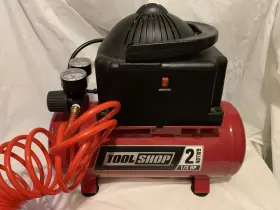 207-1526 Tool Shop Red Lightweight Air Compressor And Tank With Gauge 12v Dc 110 Eau Claire Wi 207-1526 Tool Shop Red Lightweight Air Compressor And Tank With Gauge 12v Dc 110 Eau Claire Wi