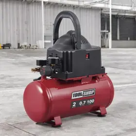 Mo2071525 Tool Shop Hot Dog Air Compressor 1/3 Hp 2 Gallon 100 Psi Portable Small Tank Electric New