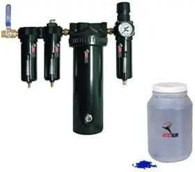 Tools 7763 Large 30-scfm Desiccant Air Drying System With 1/2 Inch Pipe