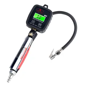 Tools Inc 445028554556 Digital Tire Inflator With Pressure Gauge 203 Psi Air Chuck And Compresso