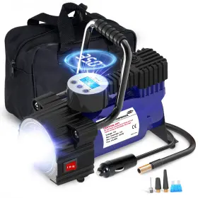 Td-s30l Topdc Tire Inflator Portable Air Compressor Pump For Car Tires Acces