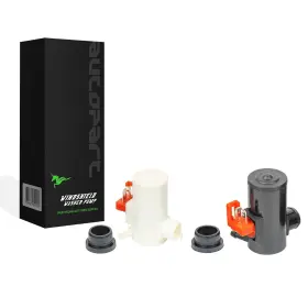 Tostmolt Ttwp-int86-f R 2pcs 12v Front Rear Windshield Washer Fluid Pump With Grommets Compatible H