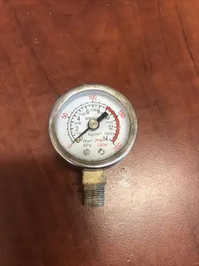 Tricam Tc1552 Oem Part Tool Pressure Gauge Assembly For Bcp 6 Gal Air Compressor