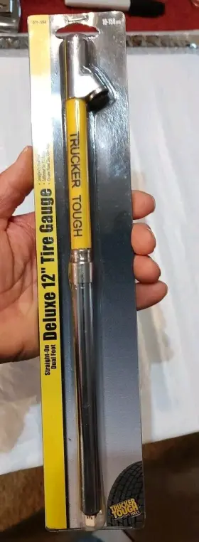 3914140 Trucker Tough Mechanical Commercial-grade 12 Inch Tire Gauge 10-150 Psi New