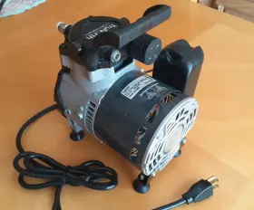 Mp20-cc40-060 Trunorth Tankless Air Compressor 110v Portable Continuous Duty Oil-free Quiet Shop Hvac