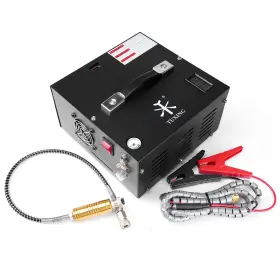 Txes061 Tudiving Pcp Air Compressor 4500psi Built-in Power Converter 12v/110v Fast Fill
