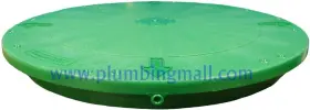 Tuf-tite 313048229266 24 Inch Heavy Duty Flat Riser Lid For Risers Or Corrugated Pipe Ri
