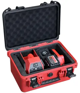 Mqb-3422b Turokacase Case For Milwaukee M12 2475-20 Compact Inflator Waterproof Hard Shell Air P