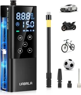 Uabrla 716151407451 Tire Inflator Portable Air Compressor-powerful 20000mah And 12v Dc Compress