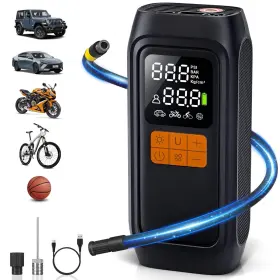 Uabrla 716151638121 Tire Inflator Portable Air Compressor 20000mah And 150psi Pump For Car
